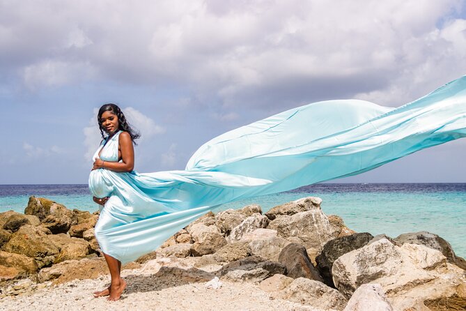 1 Hour Private Flying Dress Photoshoot in Curacao - The 12 finished images
