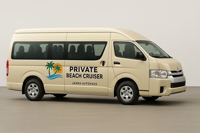 10 Seats Private Van Beach hopping (AC) - Playa Porto Marie and its beach pigs