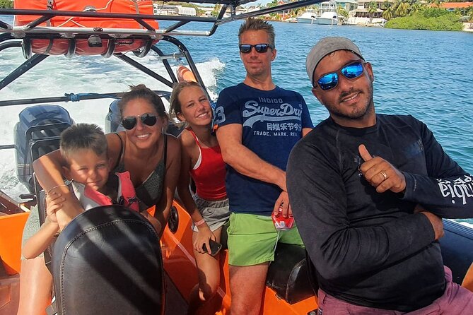 2 Hour Adventurous Powerboat Sightseeing & Snorkel Private Tour - Willemstad from the water, 30 minutes