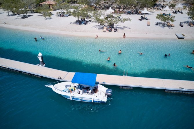 2 hour private boat tour - Spanish Waters, Swim Stop & Boarding - The boarding option, from beginner to active