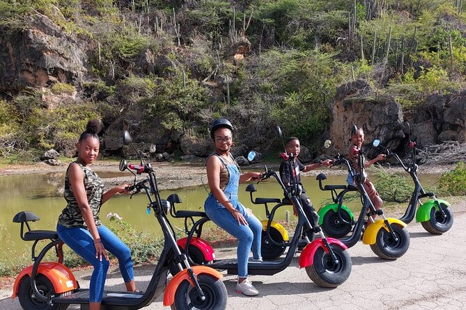 Adventurous eScooter Tour Activities in Curacao - The Quarantine House and other route details