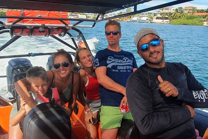 Adventurous Snorkel and Sightseeing tour with RIB boat - Tugboat Beach and the wreck at 15 feet