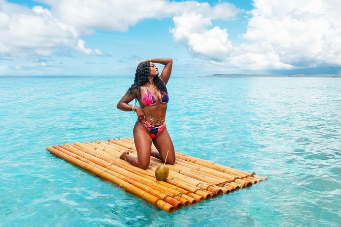 Bamboo Raft Photoshoot + FREE Videos, Shots and Cocktails - A Friendly Team Makes the Difference