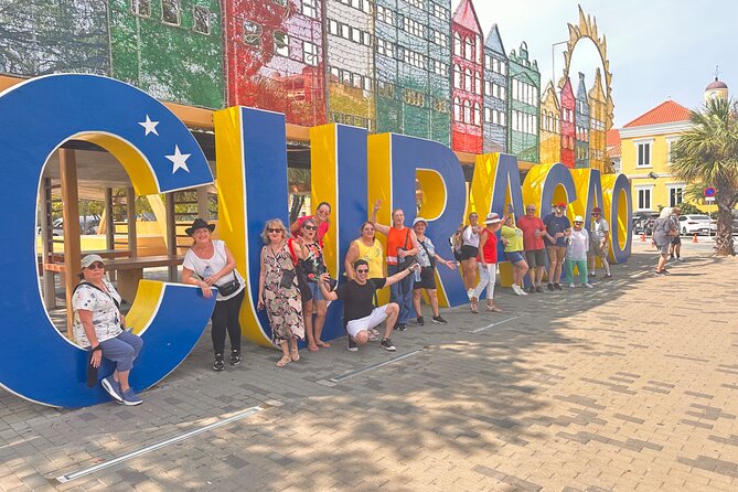 Blue Curacao Factory and City Tour - Queen Juliana Bridge and the short photo stop
