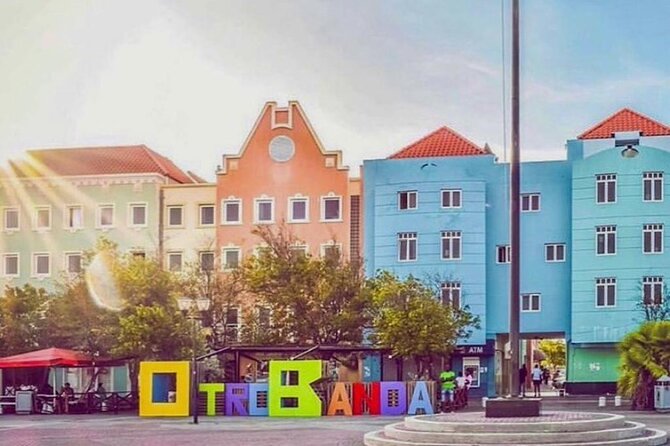Colors & Flavors: City, Culture & Authentic Blue Curaçao Tasting - The Queen Juliana Bridge panorama