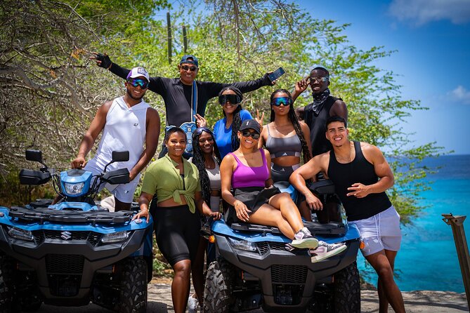 Curaçao ATV Westpoint beach hopping & off-road adventure - Grote Knip: a strong first beach stop
