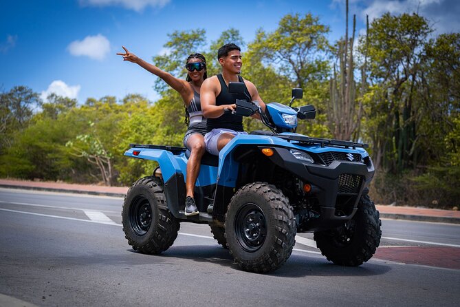 Curaçao ATV Westpoint beach hopping & off-road adventure - Boka Tabla, where the sea enters the rock