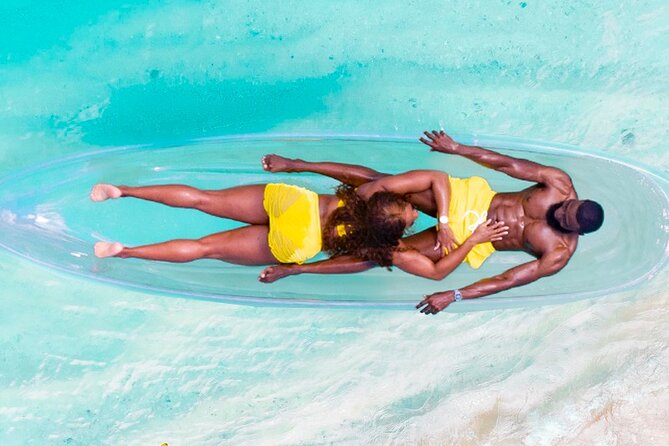 Curacao Clear Kayak Photoshoot + FREE Videoshoot,Cocktails,Shots! - Entering the clear kayak and working with the staff