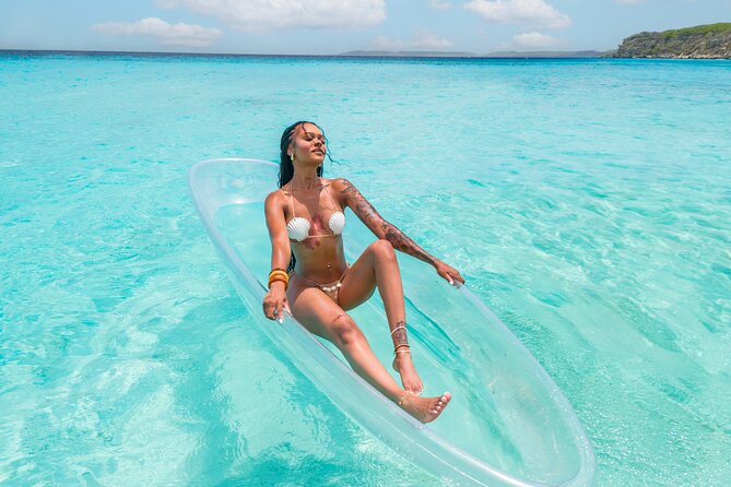 Curacao Clear Kayak Photoshoot + FREE Videoshoot,Cocktails,Shots! - What you receive the next day