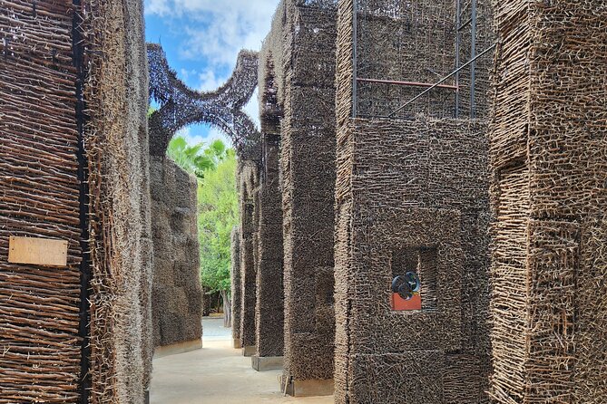 Curaçao Contemporary Art Tour - Entering Herman van Bergen’s Cathedral of Thorns