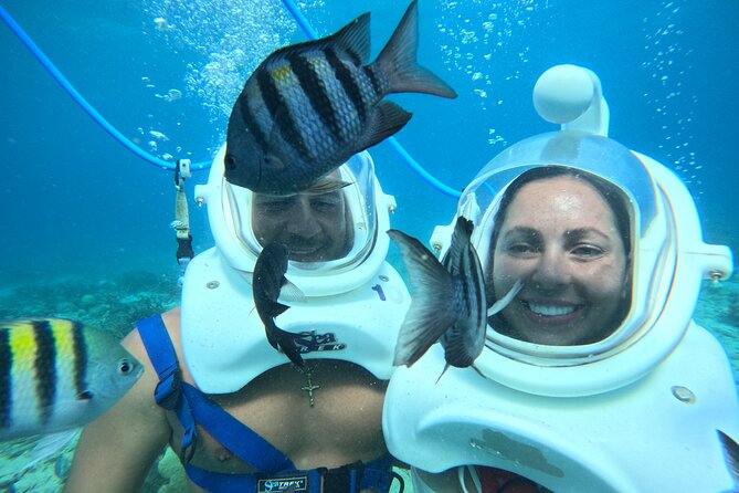 Curacao Helmet Diving-Walk the Ocean Floor, No Swimming Required - What this Curaçao sea walk actually feels like
