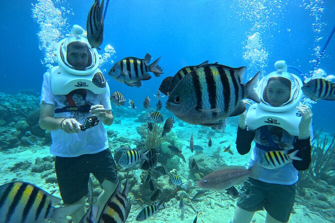 Curacao Helmet Diving-Walk the Ocean Floor, No Swimming Required - Meeting in Salina or paying for pickup