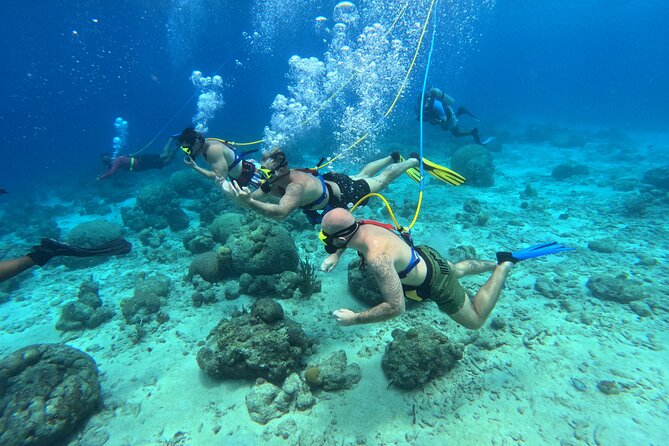 Curacao Sea Trek Snuba Combo Walk Tour and Dive the Ocean - Equipment, lockers, and practical comforts