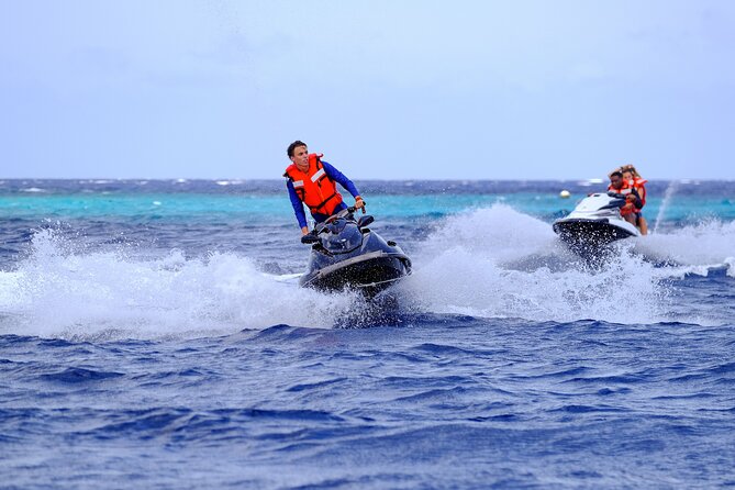Curacao Snorkel Tour by Jet Ski - The ride begins in Caracas Bay