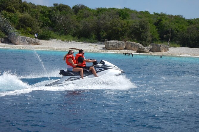 Curacao Snorkel Tour by Jet Ski - Snorkeling the tugboat wreck in Caracas Bay