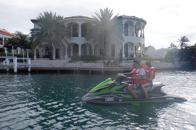 Curacao Snorkel Tour by Jet Ski - The return passes Fort Beekenburg