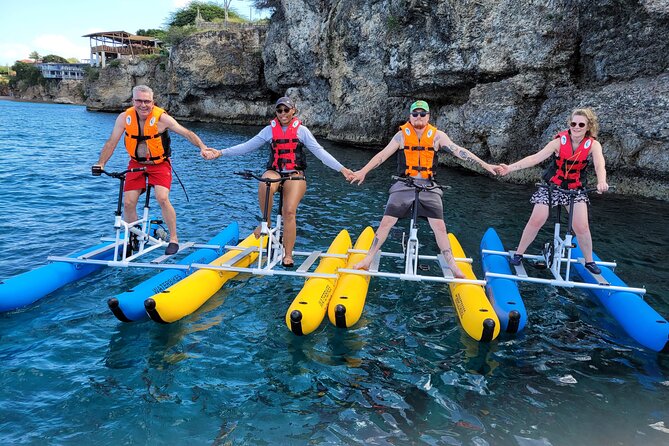 Curaçao: Waterbike Experience & Swim with Turtles Adventure - The people who make the ride work