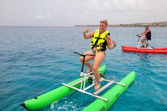 Curaçao: Waterbike Experience & Swim with Turtles Adventure - Who should book this waterbike adventure?