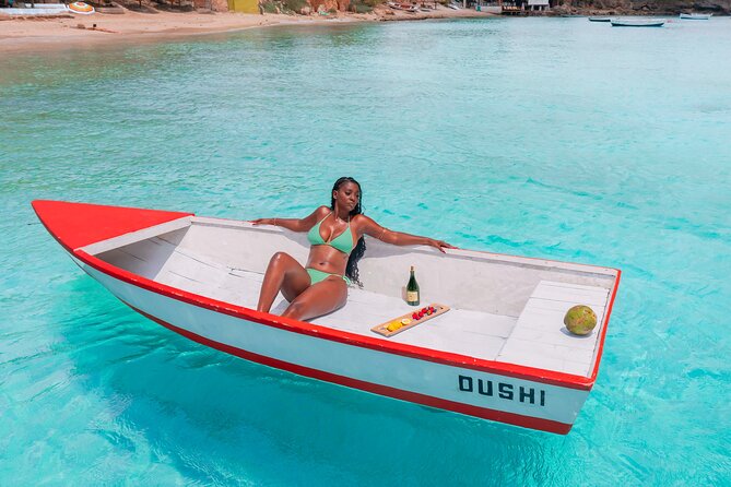Dushi Boat Drone Photoshoot | Free Champagne | Fruits and Flowers - Pickup, meeting point, and timing details