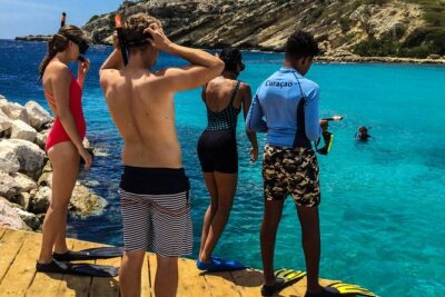 Guided Snorkel Tour at the Best Reef from shore on Curacao – Blue Bay Beach
