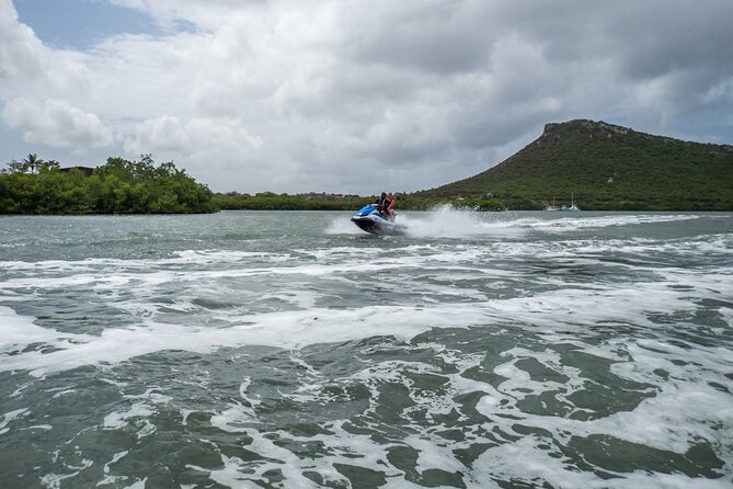 Jetski Adventure Piscadera - The calmer return through Piscadera’s mangroves