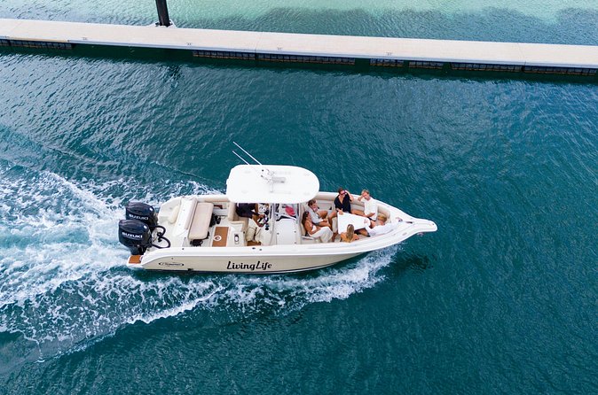 Private Luxury 28ft Boat Trip Coastline Trip Curacao - Adding the BBQ lunch