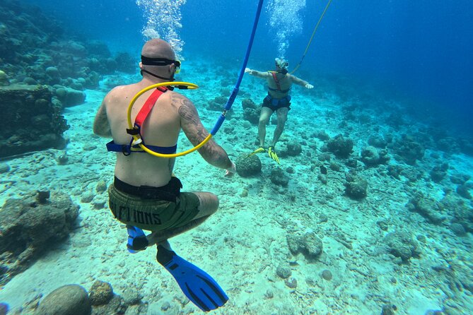 SNUBA Adventure in Curacao - Guided Shallow Dive - Miguel’s patient approach matters