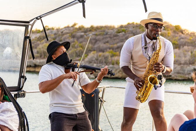 Sunset Cruise Party - All-Inclusive Experience - A Curaçao sunset with a dance floor