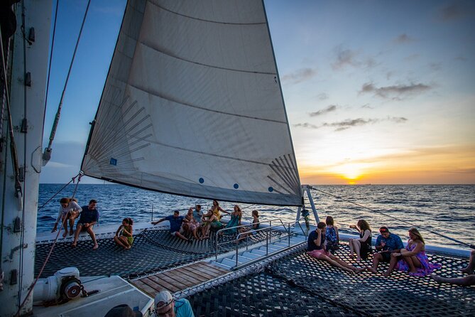 Sunset Sailing Cruise with premium drinks and bites - A 5:30 PM Start at MOOD Beach