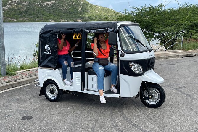 TukTuk’s Adventure Fun Tour in Curaçao - Flamingos at Sint Willibrordus