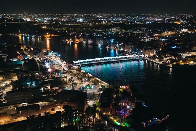 Vibrant City Tour by Night: The perfect night out when in Curacao - Crossing the Queen Emma Floating Bridge